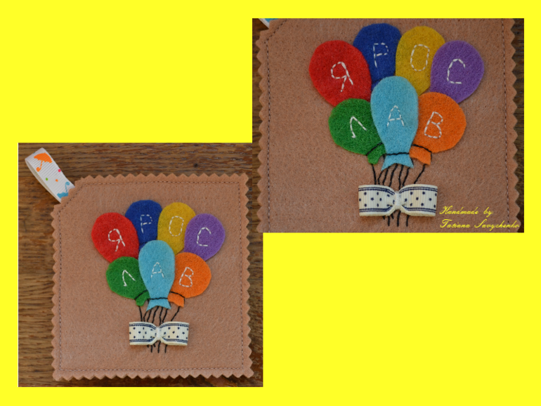 Книжечка из фетра для крохи)