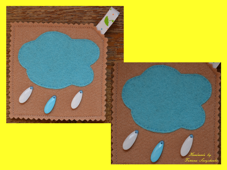 Книжечка из фетра для крохи)