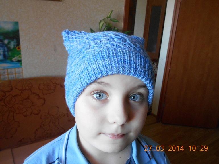 Еще одна шапка сыну