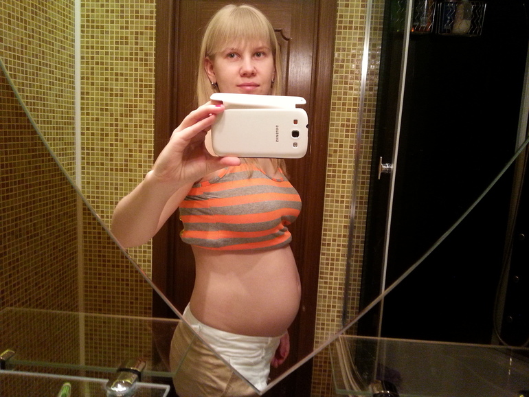 Фоточки моего пузика)))