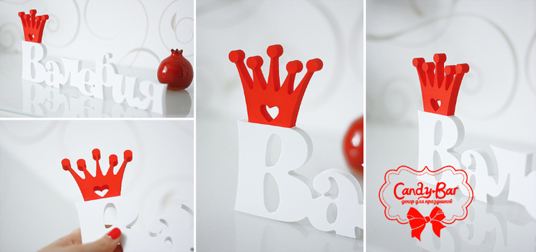 Буковки, слова, декор