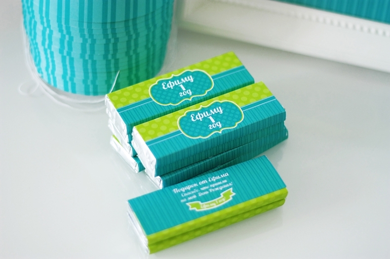 Бирюзово-салатовый День Рождения