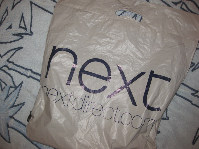 Первая посылочка из Next и еще обновочки