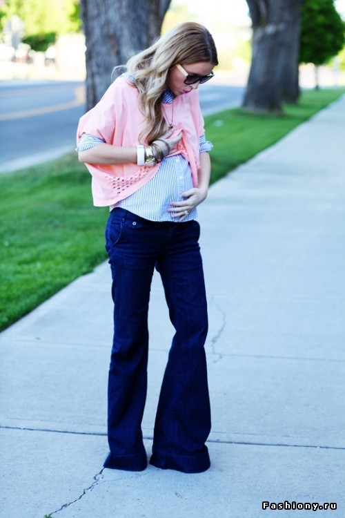 Симпатичные наряды для беременяшек,подборка)