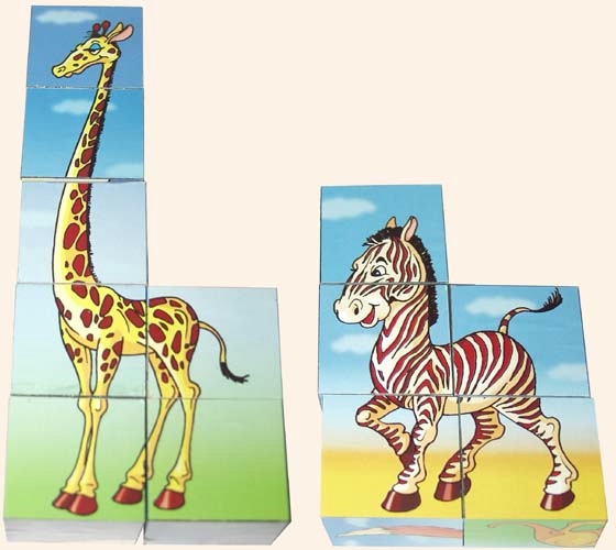 Развивающий набор кубиков