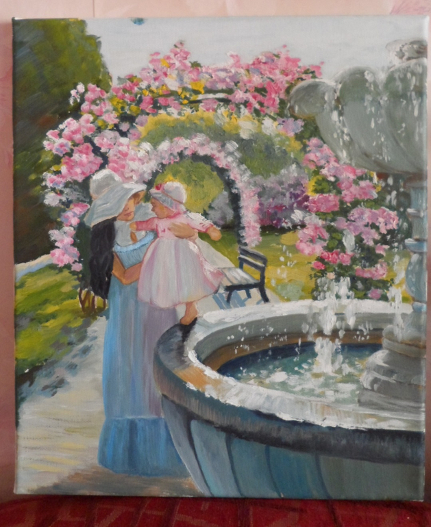 Наше творчество с пузожителем)