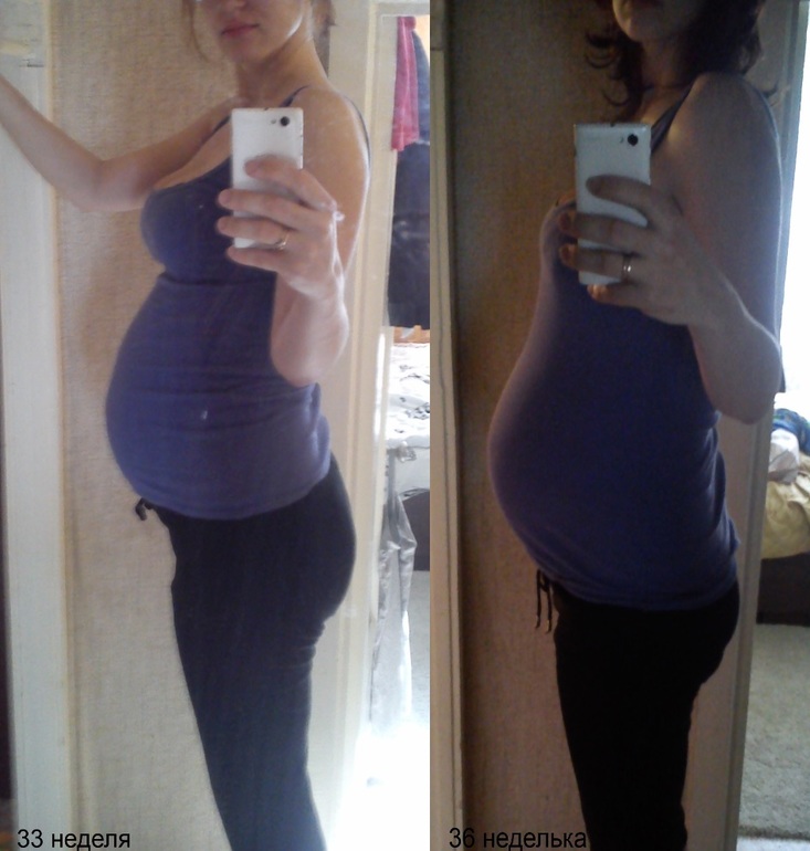 36 неделя, пакуем чемоданы!