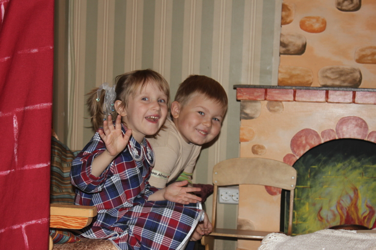 Наш поход в театр!!!!!!