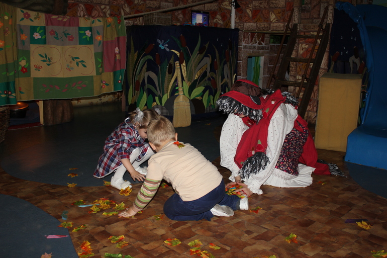 Наш поход в театр!!!!!!