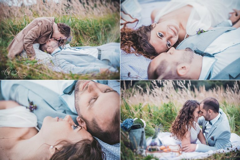 Свадебный день в стиле деревенский прованс