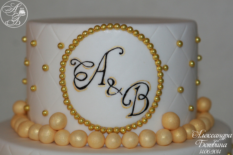 Свадебный тортик,170 шариков!!!