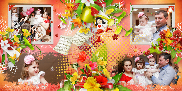 Первый день рождения Софии.Часть вторая ,праздник...