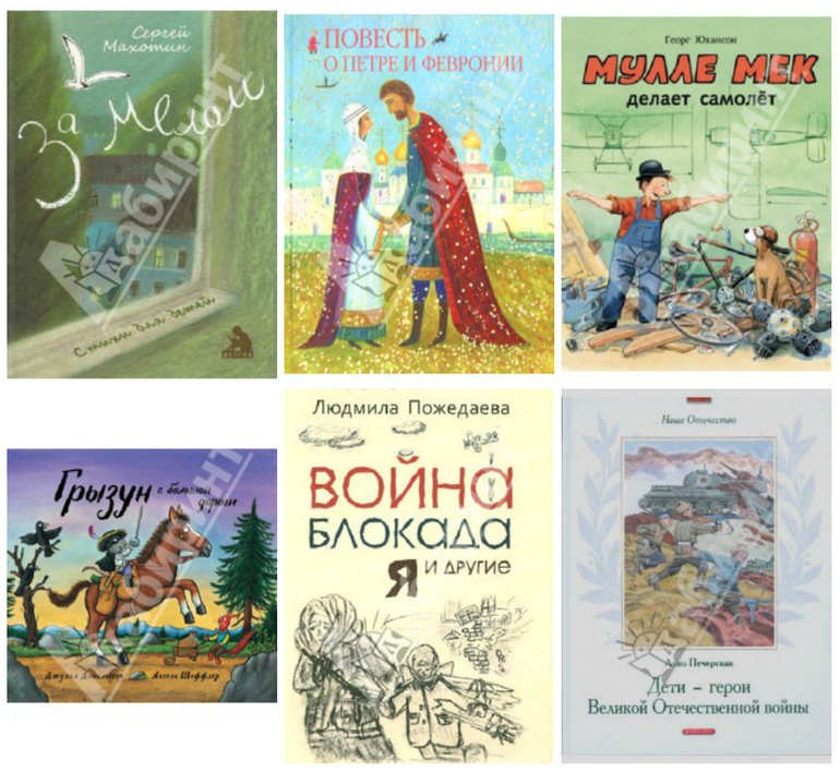 Книжные покупки по месяцам.