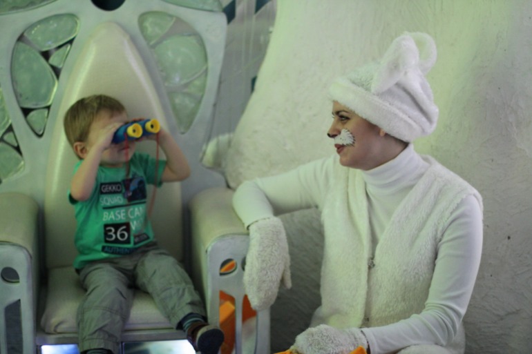 Фёдор в интерактивном театре Таврик