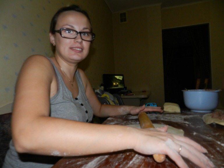 Лепили пельмени