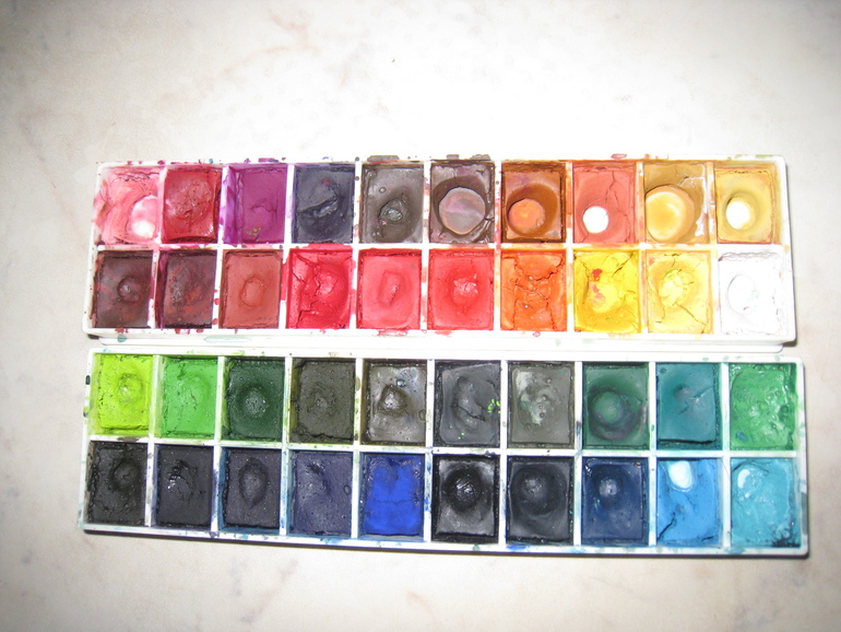 Материалы для творчества. Рисование.