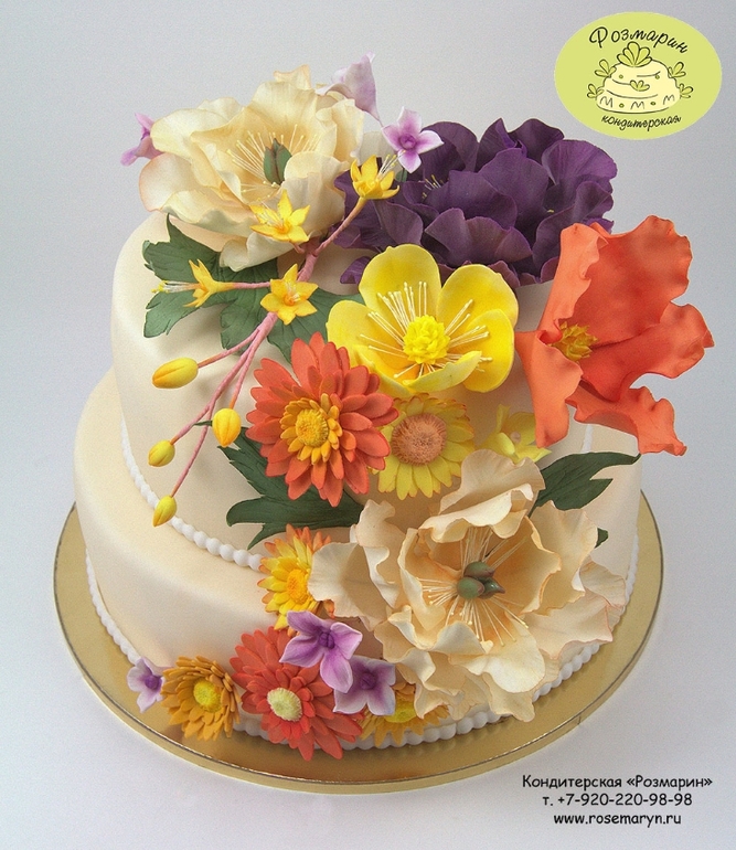 Свадебный торт на заказ в Воронеже