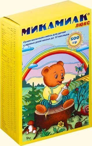 Микамилк люкс 500 гр и Агуша 1 350 гр