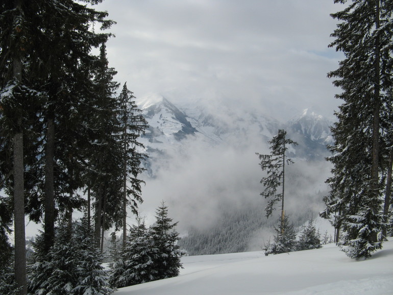 Австрия, Цель Ам Зее-Капрун, январь 2012 г. часть 3