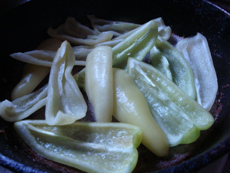 Жареный болгарский перец