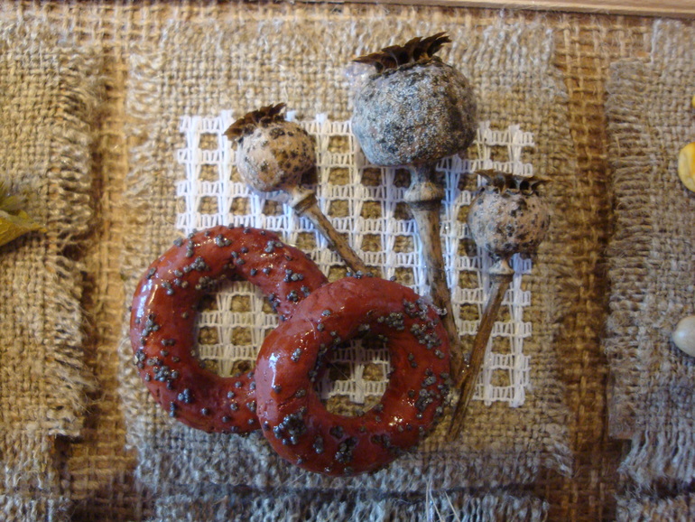 Кухонное панно. Триптих закончен. (много фото)