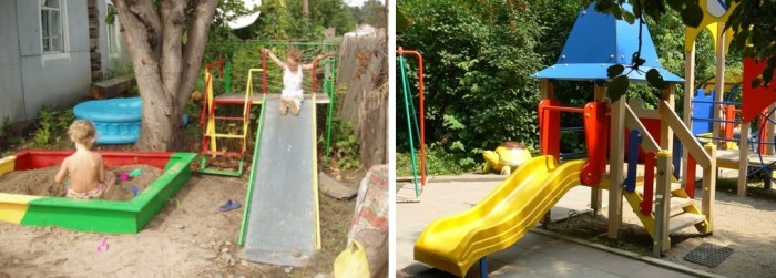 Идеи для детской площадки своими руками
