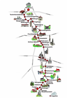 Маршрут и достопримечательности _ Бавария