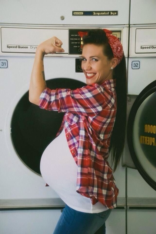 Идеи для фотосессии беременных, часть первая PIN UP мамочки