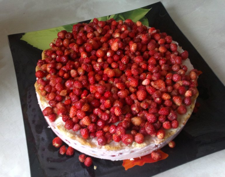Земляничный тортик