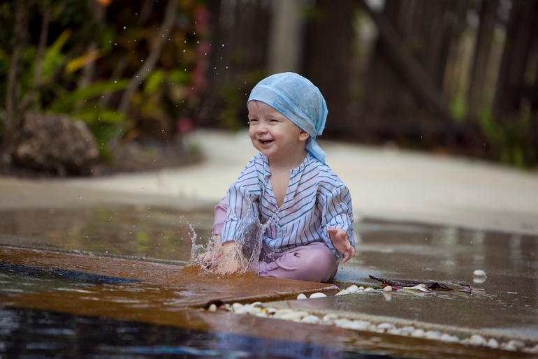 Шьем бандану для малыша.