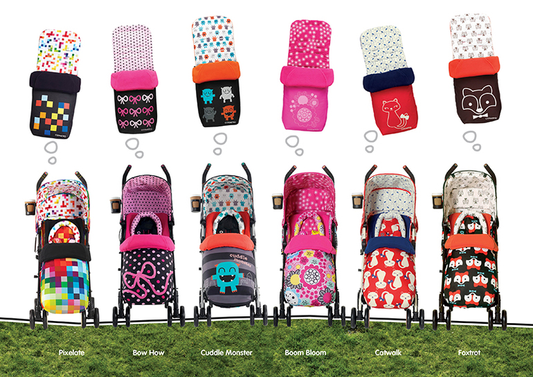 Суперяркая коляска ВЕСНА-ЛЕТО Cosatto SUPA