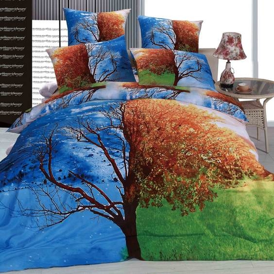 Постельное белье мако-сатин 3Д