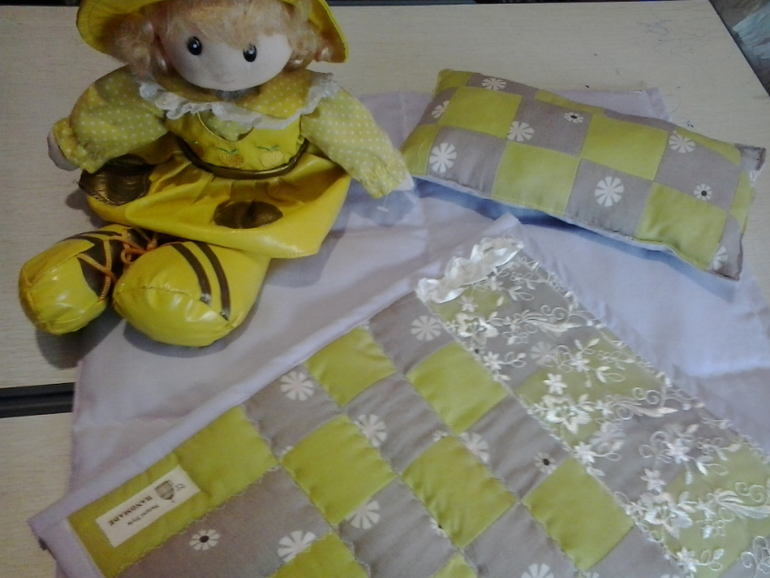 постелька для куклы