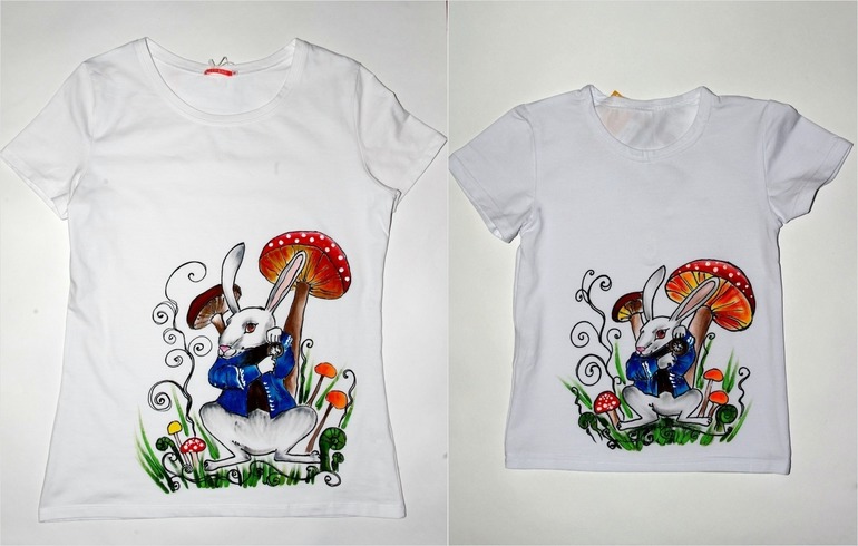 Футболочки для мамы и дочки!