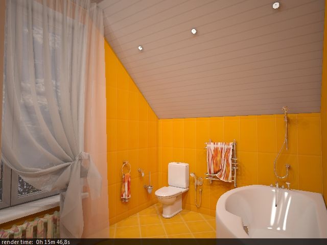 Девичья ванная комната