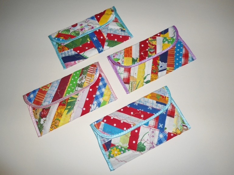 Вот такие штучки пошились из остаточков.