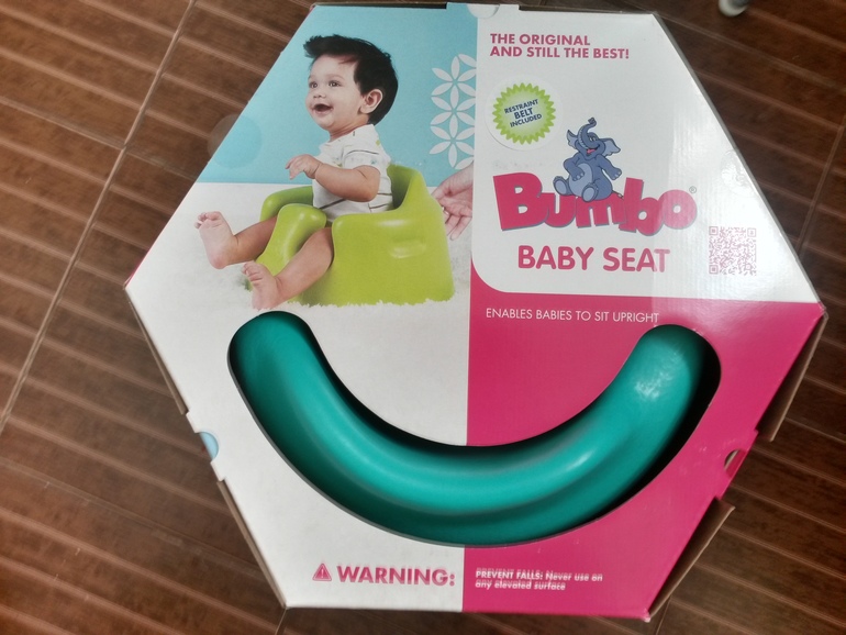 Ура, получили подарочек от Абумаба)) Хвастаюсь стульчиком Bumbo