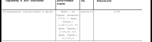 Гомоцистеин