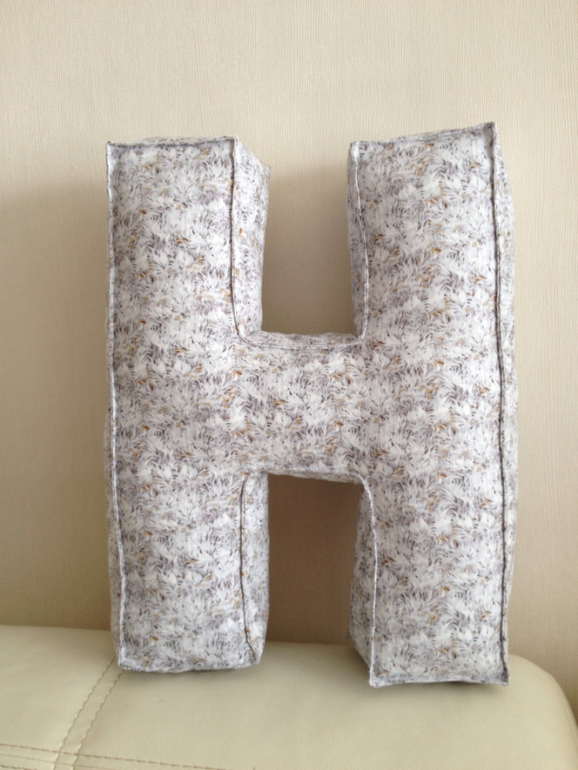 Мягкие буквы подушки