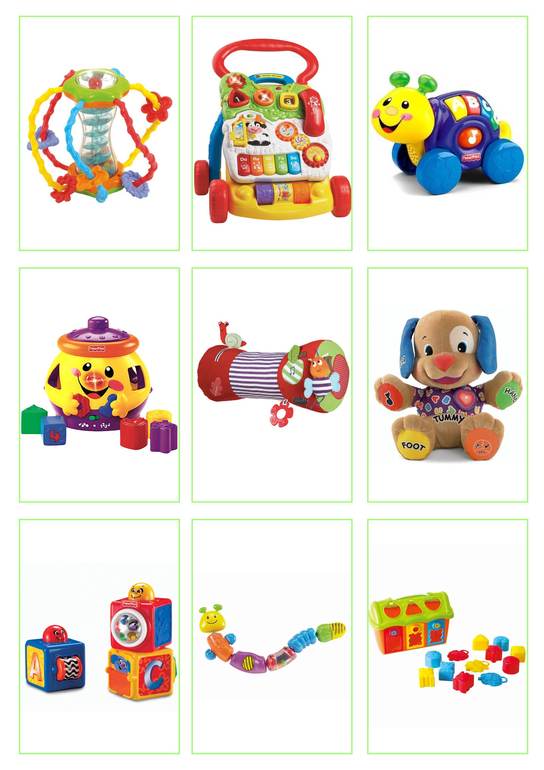Какие игрушки нужны ребенку в возрасте 6-12 месяцев?