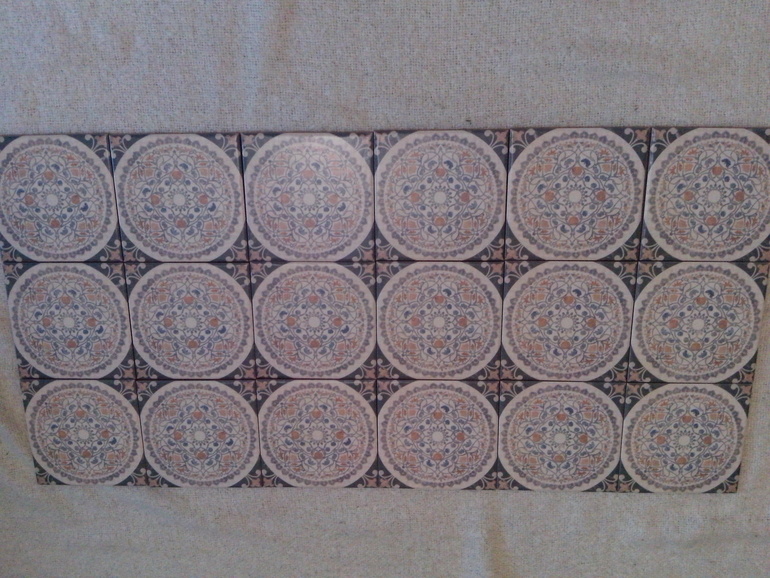 Вчера приехала плитка на кухонный фартук!