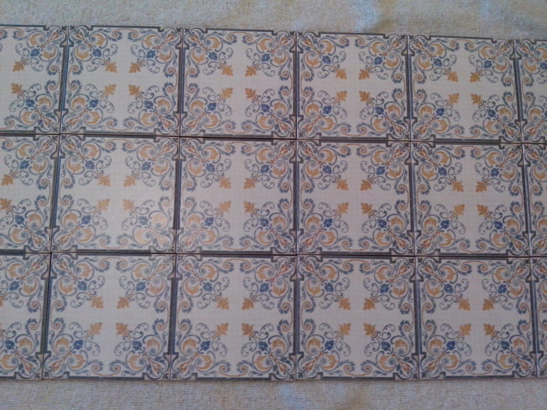 Вчера приехала плитка на кухонный фартук!