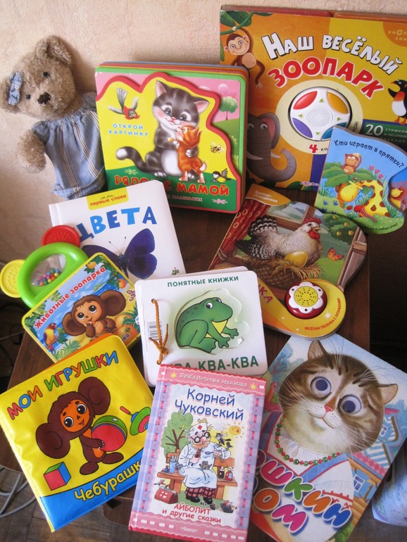 Книги, которые нас заинтересовали в годик.