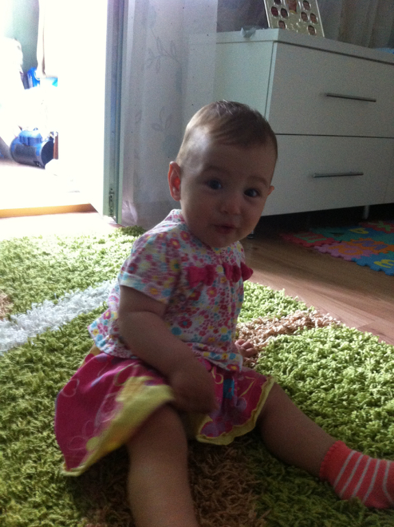 Надюльке 9,5 месяцев