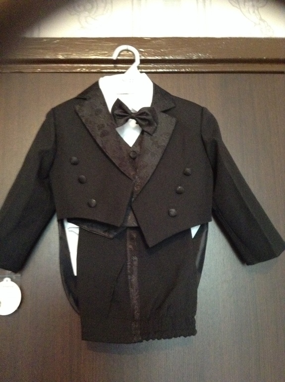 Фрак для Евгения на годовасие!