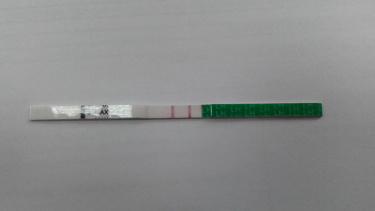 Тест на овуляцию. Посмотрите, пожалуйста!