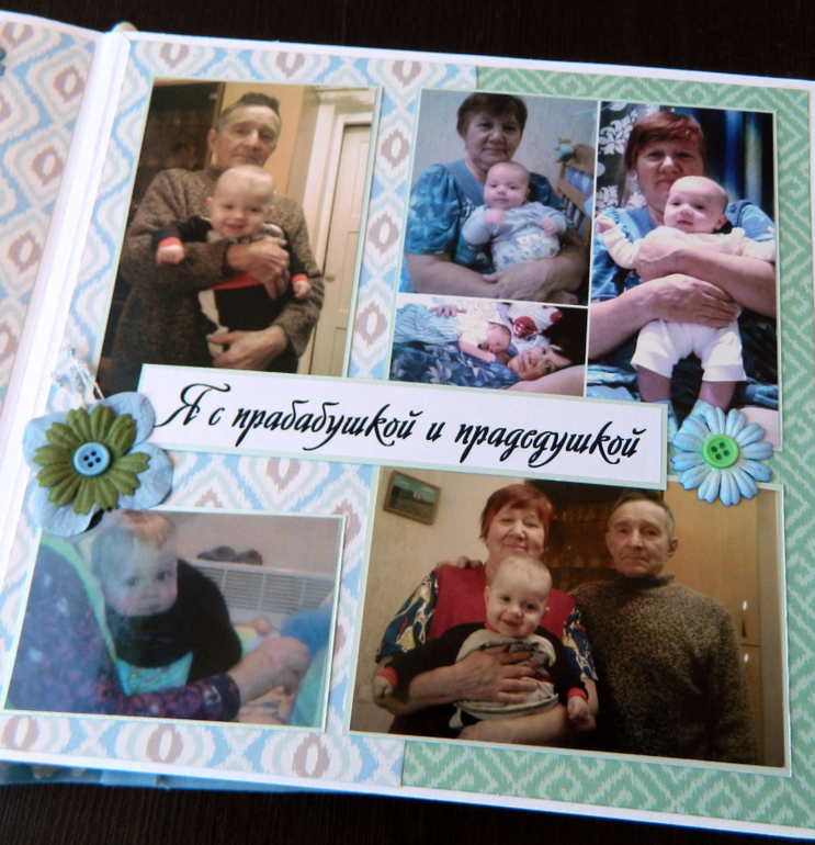 Альбом " Первый год жизни нашего сокровища - Максимки"