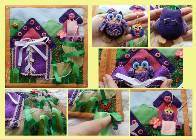 Развивающая книга для дочки