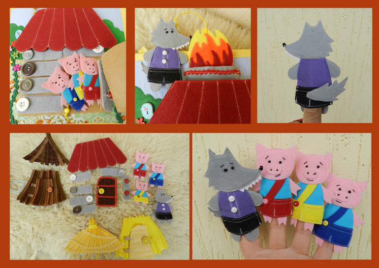 Развивающая книжка про мишку