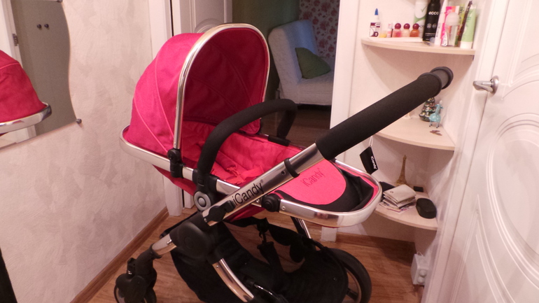 Наша Icandy Peach, цвет Томото.